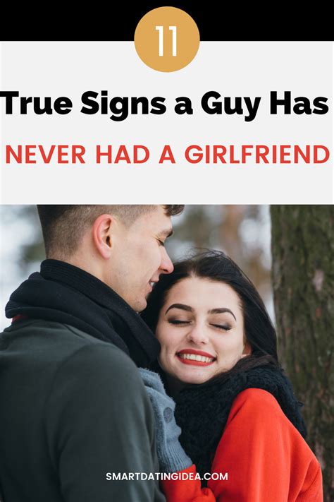 signs a guy has no dating experience